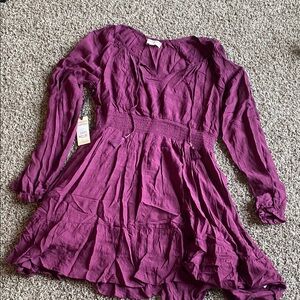 Idyllwind Purple Mini Dress